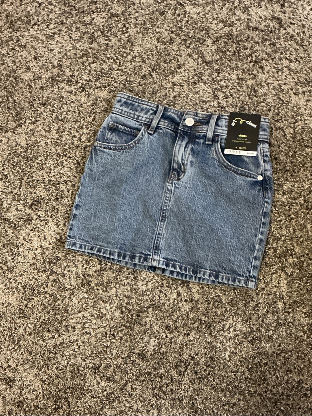 Target Medium Blue Denim Mini Skirt